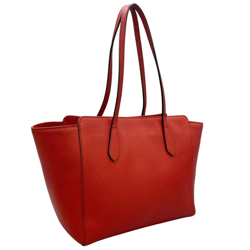 GUCCI Swing 354408 Tote Bag Red Women used