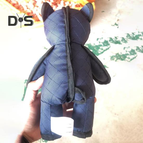 2 Pcs Unbreakable Bear Dog Toy for Aggressive Chewers Indestructible Stuffed Bear Pet Toy Interactive Squeaky Toy for Large Dogs