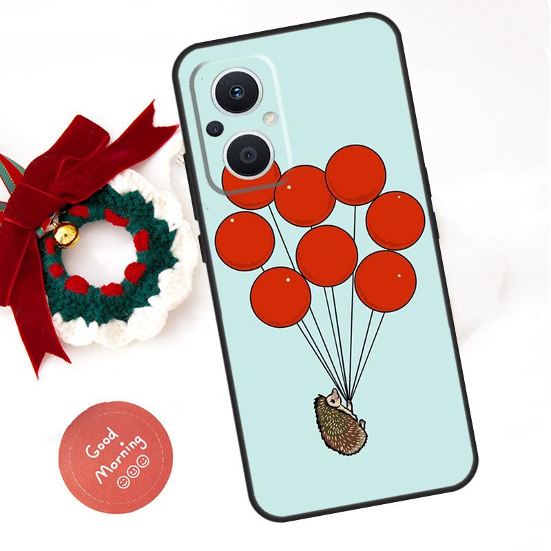 

Кавайный Ёжик Сердце Милый Чехол Для OPPO Reno 14 F 13F 12F 11F 10 11 12 13 Pro 7 8 Lite OPPO Find X5 X6 X8 X9 Pro Чехол OPPO Reno7 4G
