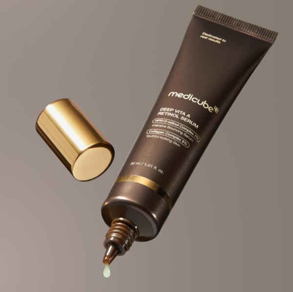 Medicube Deep Vita A Retinol Serum 30ml / Anti-aging, Nourishing, Hydrating, Moisturizing, Korean Cosmetics, Kbeauty