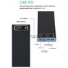 8x18650 Battery Storage Box PD Quick Charge Power Bank Case Support Wireless Charging/Quick Charging Functions