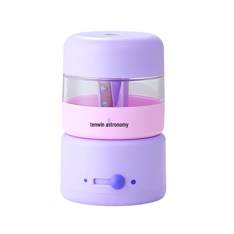 Electric Pencil Sharpener for School Students, Dual Power S8321