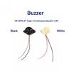 2Pcs Piezo Buzzer 3015B Dc3-24V Lead Alarm 12V Electronic Beep Buzzer 100Db Piezo Alarm Siren Continous Sound For Motorcycle