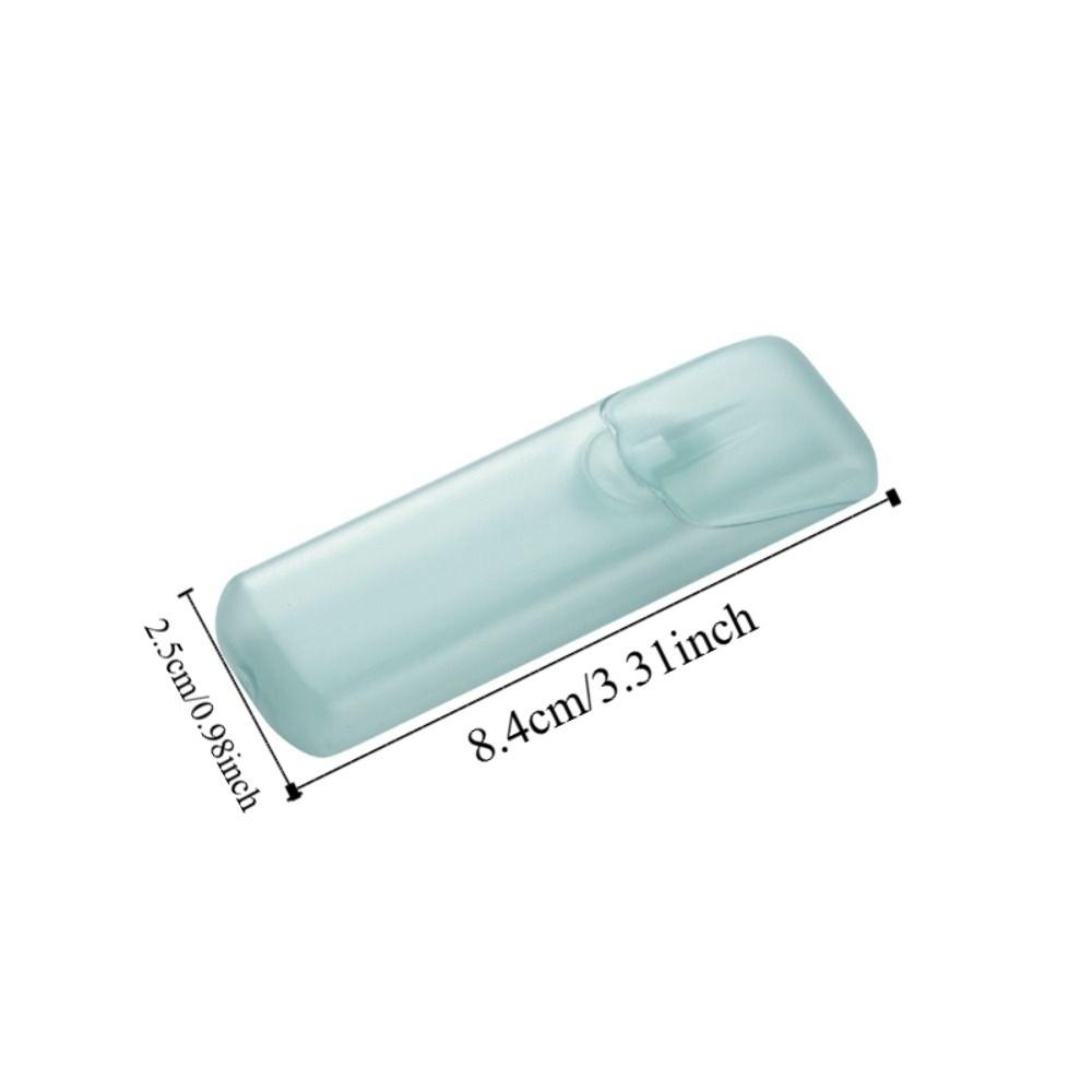 6pcs Plastic Toothpick Box Durable Mini Storage Box Lightweight Dental Floss Box  Travel