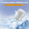 4000Pa High Pressure Electric Air Pump,USB Rechargeable Inflator/Deflator with LED Camping Light for Outdoor Mattress Bed Tents