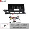 Car Radio Fascias Frame For Mazda6 Mazda 6 Atenza 2018- 9 Inch Stereo Wiring Harness Power Cable Adapter Canbus Mount Kit