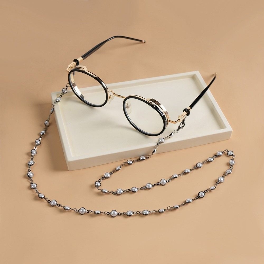 Cordon pour lunettes à perles Chaîne pour lunettes Sangles de lunettes tendance Extérieur Décontracté
