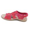 Sandales Chaussures pour Femmes Nouvelles Sandales de Mode Sandales à Bout Ouvert pour Dames Chaussures Rondes Confortables Sandales Plates de Plage