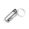 FEGVE Titanium Keychain Keychain Carabiner Belt Clip Key Tool for Home Camping Hiking Traveling Anti-Lost Multi-Function (TI032-C-10mm)