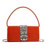Borsa Luminosa Donna Strass Cena All-match Matrimonio Borsa a Mano Nicchia Monospalla Cross-body