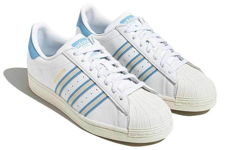 Superstar Adidas Originals 'White Light Blue' GX9876