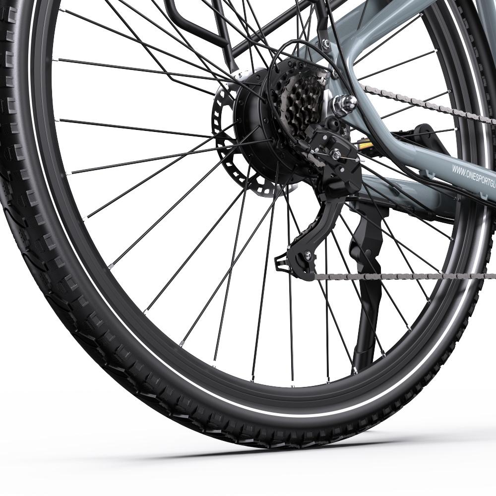ONESPORT OT05 Pro 22.5AH battery, 250W motor, 700C*50C tires, 140 km range, 25 km/h speed, electric bike,2025