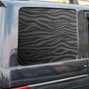Strisce Zebra Adesivo Decorativo per Auto Finestrino Triangolare Accessori Esterni Sagomato Vinile Impermeabile Applicare Tutti i Veicoli