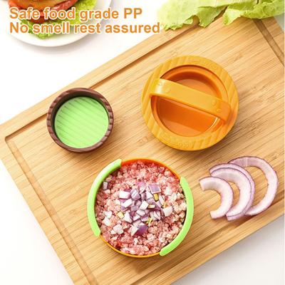 Burger Press Patty Maker Slider Stuffed Burgers Sandwich Cutter Meat Beef