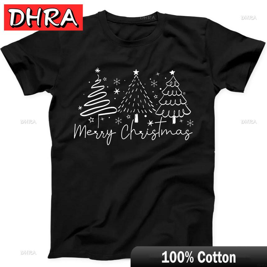 

Merry Christmas Tree Hand Drawn Best Seller Funny Gift Black Tee T Shirt Streetwear Unique Tshirts Shirts for Gym Shirts Girls 4XL