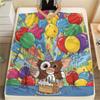Gremlins Flannel Blanket, High quality Comfortable for All Seasons, Home Decor, Warmth and Comfort