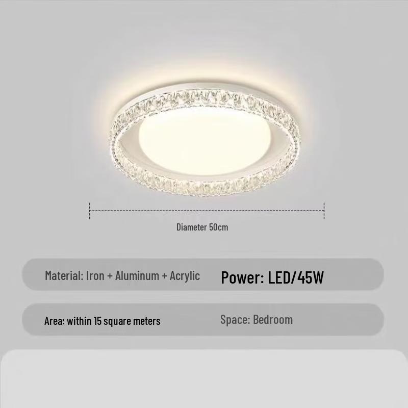 Modern Crystal LED Ceiling Lamp