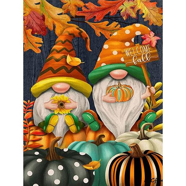 5D DIY Diamond Painting Santa Claus Mosaic Pictures Diamond Embroidery Halloween Horror Needlework Home Decor