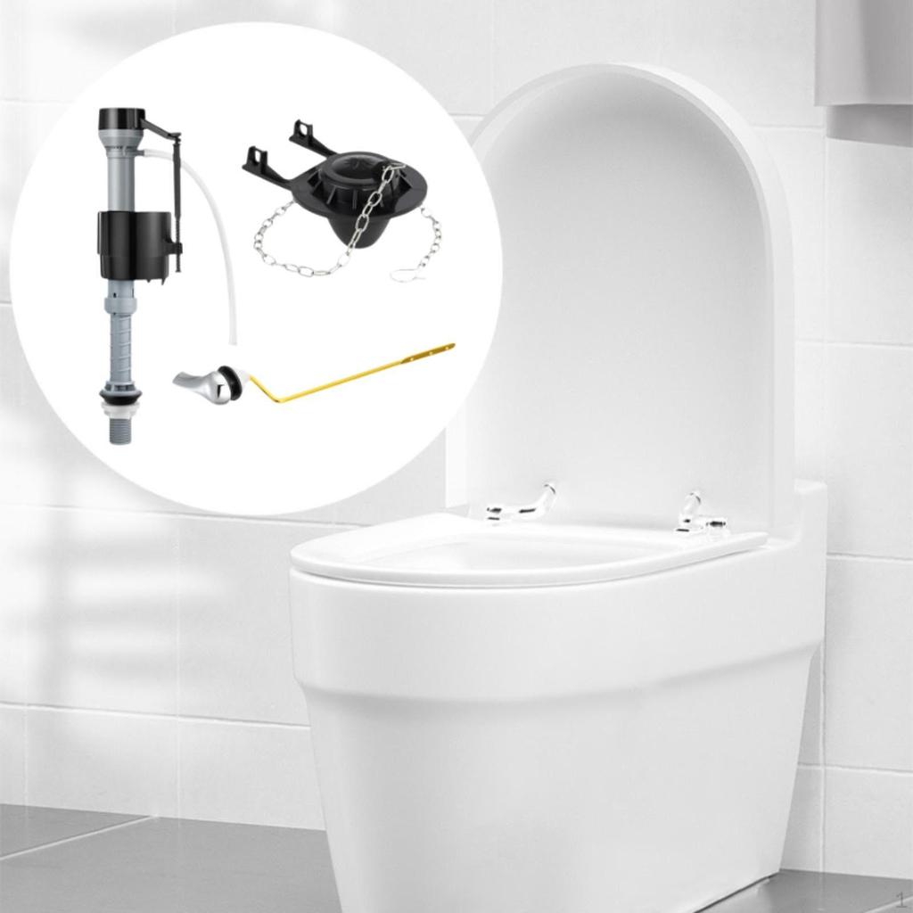 Einfach zu installierendes Toilettenspülkasten-Montageset zum Ersetzen von seitlichen Zulaufspülkästen