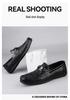 Herren Mokassins mit Krokodilmuster aus echtem Leder - Vielseitiger Business & Casual Stil