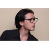 Full Rim Square Black Smartbuy Collection Tiantian Cp132 Fashion Men Eyeglasses