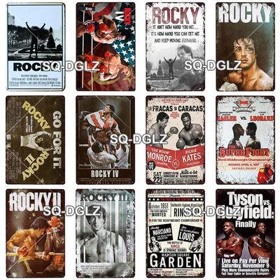 Boxen Metallschild Vintage Plakette Blechschild Wanddeko für Bar Pub Metallhandwerk Retro Party Poster Geschenk Custom Großhandel