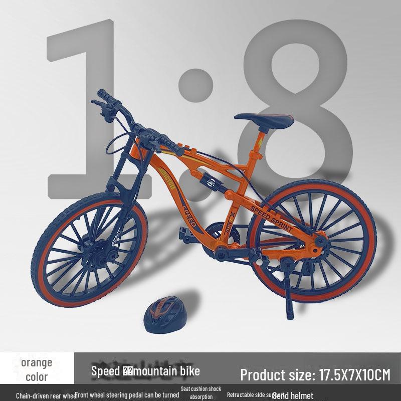 1:8 Legierung Mountainbike Modell Ornament - Offroad Spielzeug für Jungen
