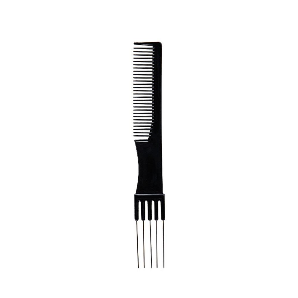 Salon Barber Hair Brush Comb Steel Needle Fork Styling Tools Cosmetic Pin