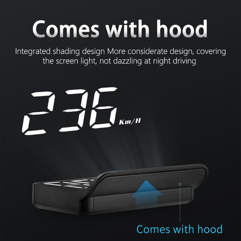 Car Electronics Head-Up Display HUD Projector Digital Speed Warning Alarm Meter