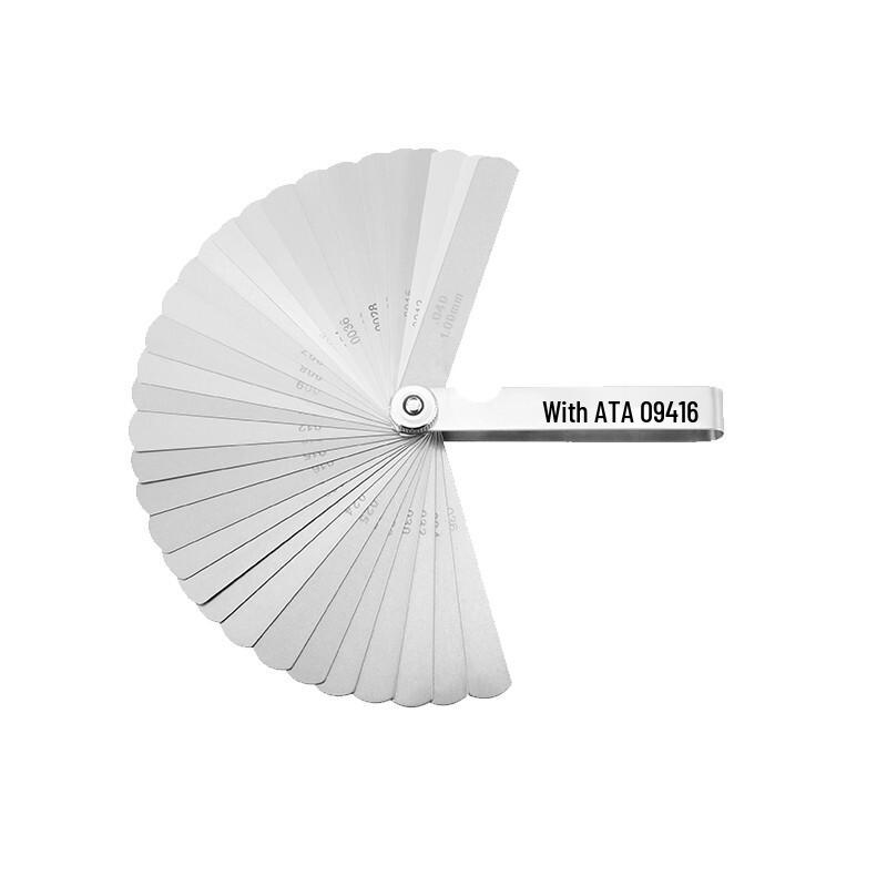 SATA 32-Piece Metric Precision Feeler Gauge Set