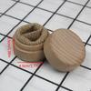1Pcs Small Round Wooden Storage Box Handmade Jewelry Organizer Soap Crafts Case Vintage Decorative Craft Jewelry Box