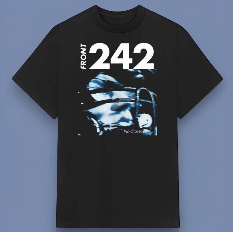 Vintage Front 242 No Comment T-shirt Gift for Friend Size S-4XL XXXXL