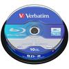 Verbatim Blu-Ray Discs 25Gb 6X Bd-R Sl 10 Pcs White 43742