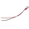 50pcs IP65 Waterproof BEM 10C High Quality Metal Warning LED Light Indicator 10mm(Red 12V)