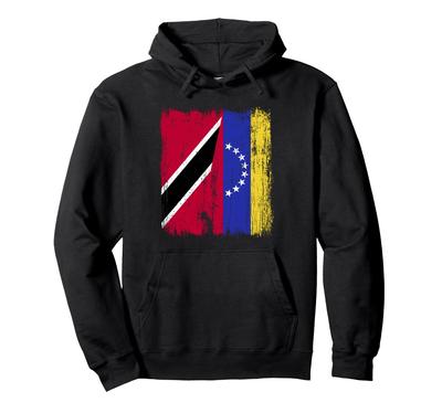 Sweat à capuche demi-drapeau Trinidad-et-Tobago Venezuela