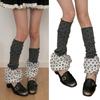 Acrylic Leg warmer Inspired polkas Dot Pattern Winter Essential For Fashionable Outfits