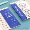 Portable Mini Notebook Pocket Vocabulary Word Book Spiral Notebook Languages Learning Word Check Book School Stationery