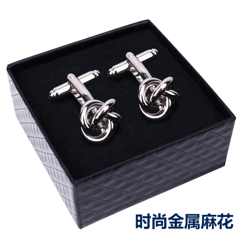 Pánské Vysoce Kvalitní Módní Francouzské Manžetové Knoflíčky Rukávové Hřebíčky Manžetové Knoflíčky Business Manžetové Hřebíčky Knoflíčky na Košile Dámská Dárková Krabička Manžetové Knoflíčky