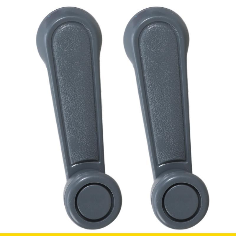 SZCH Window Crank Handle 2pcs Auto Window Handle Risers Winders Crank for T100, Pickup (Gray)