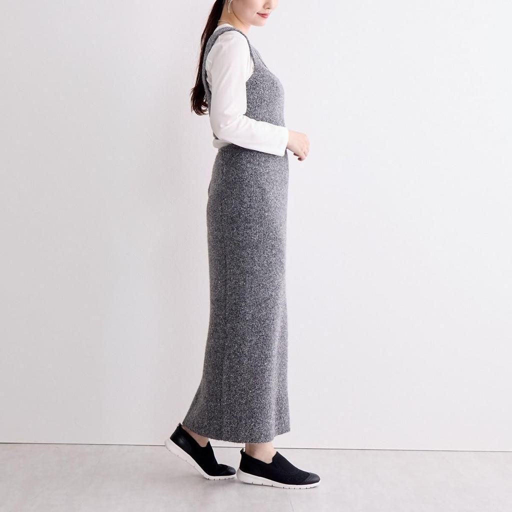 HIMIKO Himiko Mesh Knit 647304 Black 240 / / Slip-On /