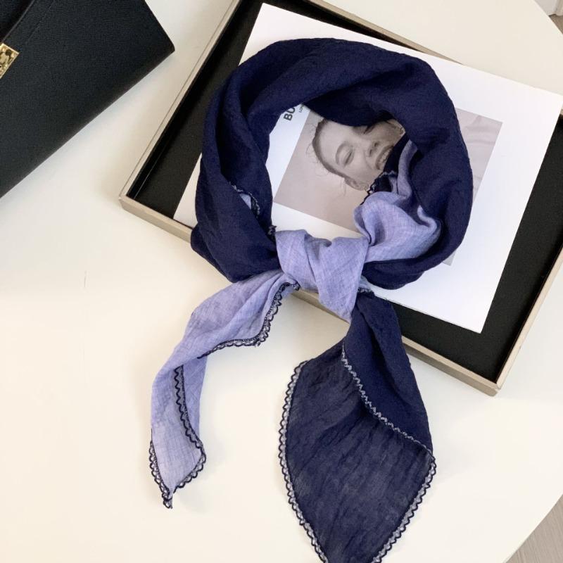 

Silk scarf square scarf high-end sense color matching multi-purpose diamond scarf shawl fashion belt neck scarf silk scarf