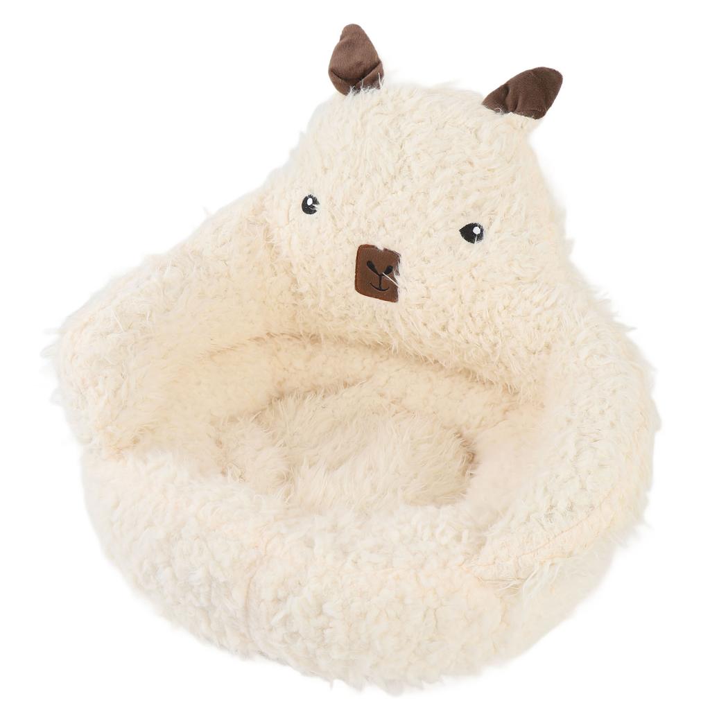 Pet Sofa Bed Warm Cotton PP Comfortable Washable Relaxing Winter Cat Couch Bed for Puppy Kitty