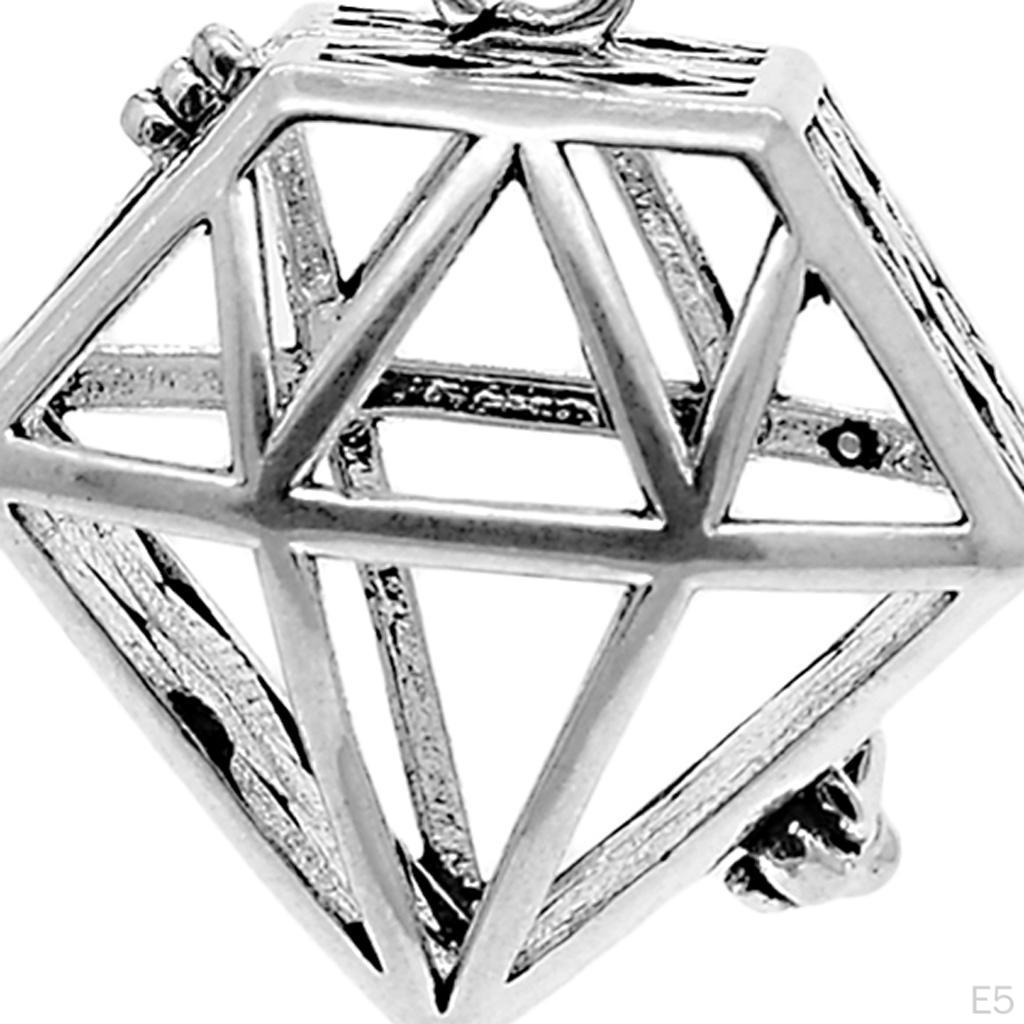 Bead Cages Pendants for Jewelry Making/Essential Oil Scent Diffuser Locket DIY