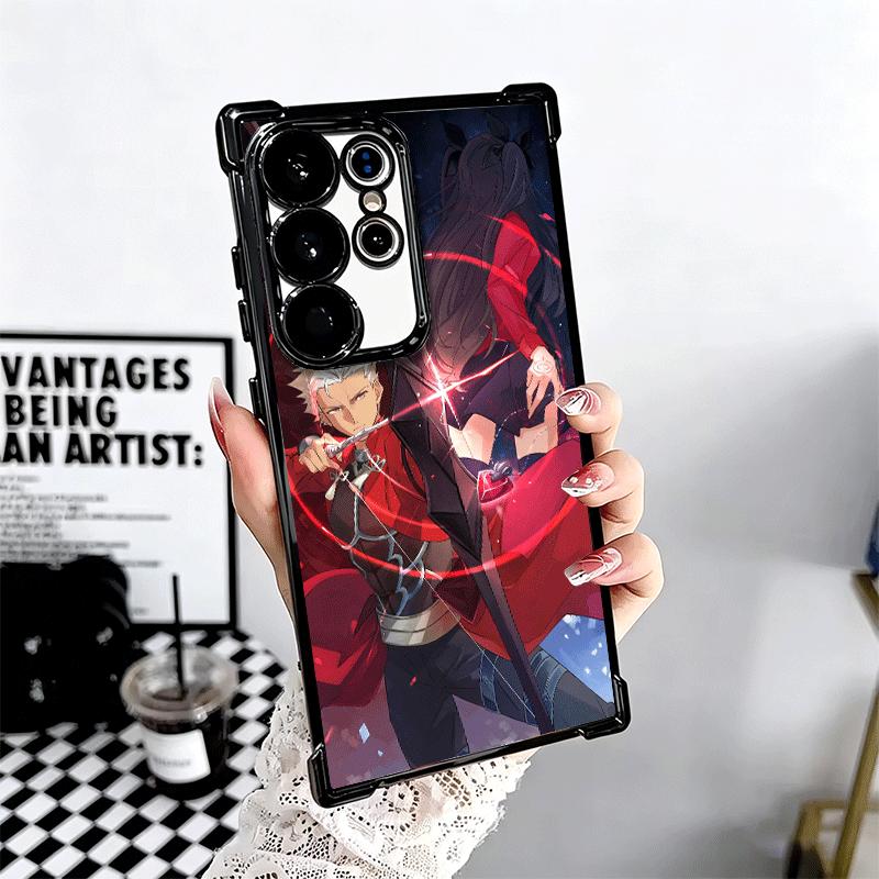 Fate Zero Stay Night Archer Plating Phone Case For Samsung Galaxy S24 S25 FE S26 Edge S23 Ultra S22 S21 Plus S20 Anti-Fall Airab