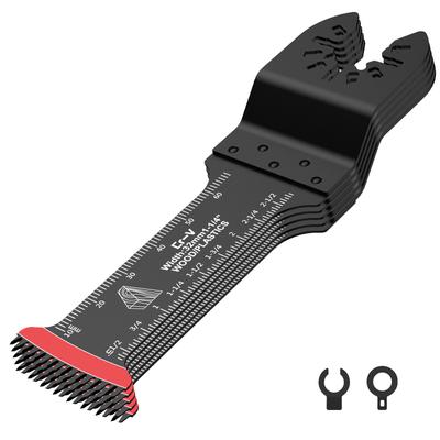 3/5Pcs Oscillating Saw Blade Set Bimetal Multitool Blade Sharp Multi Cutter Blade for Wood Plasterboard Plastic Cutting Blades