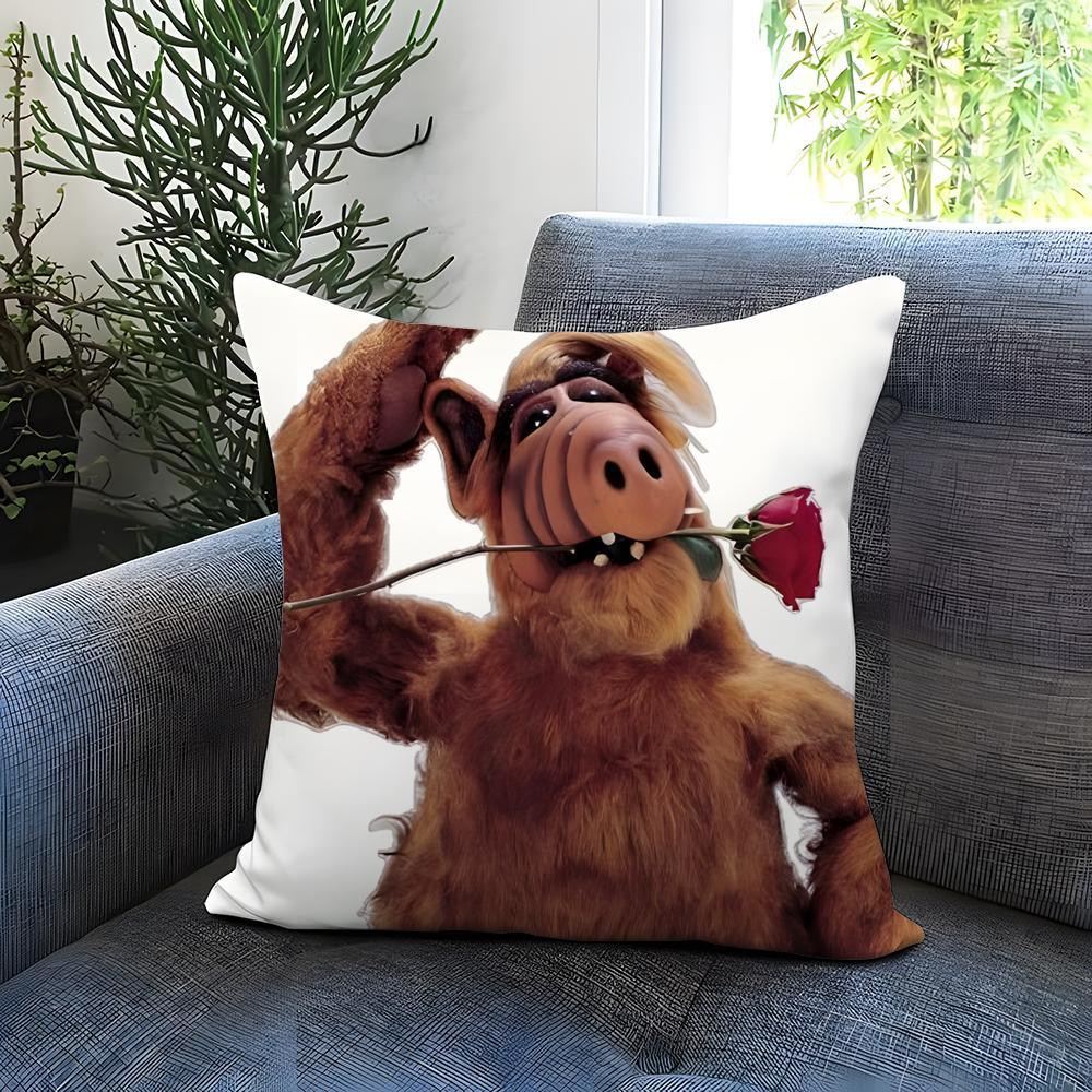 POPULAR AA-AALFF Cushion Cover Comfortable Reversible Pillow Cover Ideal for Car Sofa Bedroom & Beyond