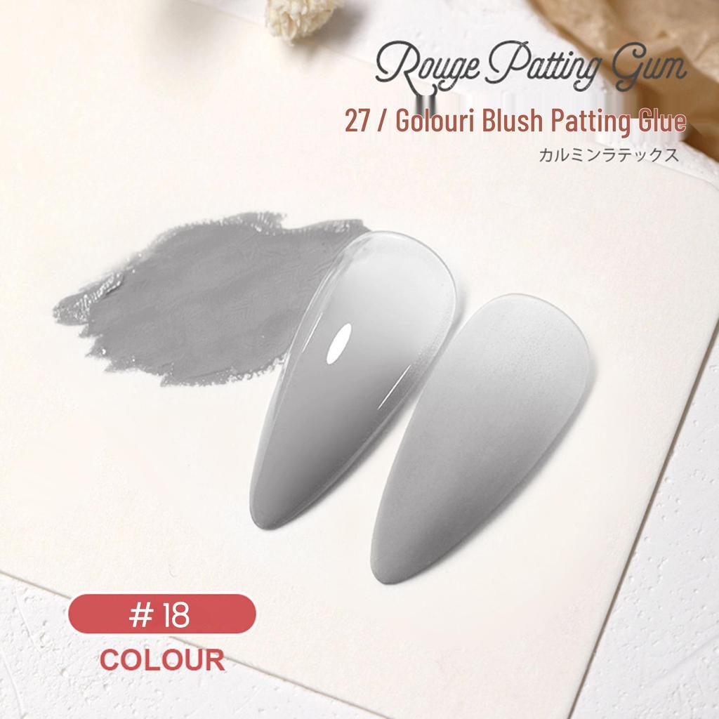 No-Wash High Saturation Gradient Gel Polish for Thick Color Painting & Powder Printing