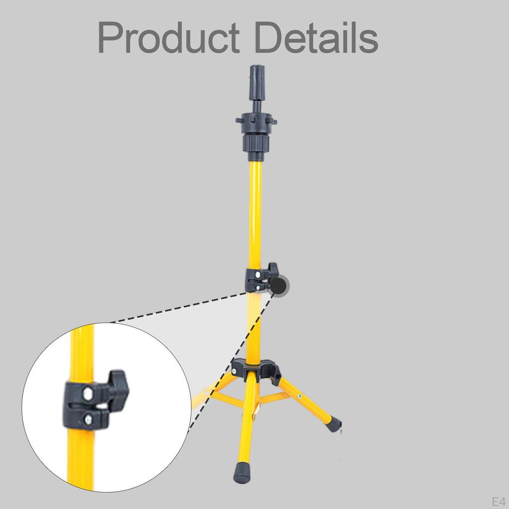 Mannequin Head Stand Adjustable Durability, Sturdy Premium Practical, Professional, Easy to Use Wig