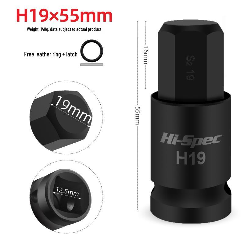 Hexagonal S2 Electric Impact Wrench Screwdriver Bit