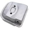 For FS55 For Garden Chainsaw Chainsaw Tool Parts Exhaust Muffler Gasket For Garden Chainsaw Easy Installation Noise Reduction